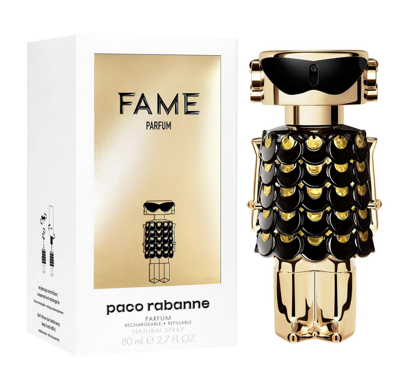 Fame Parfum 80 spray refilable