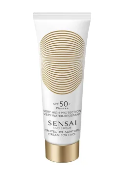 Sensai Silky Bronze Protective Suncare Cream Face 50ml spf30