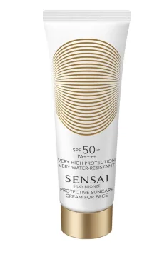 Sensai Silky Bronze Protective Suncare Cream Face 50ml spf50+